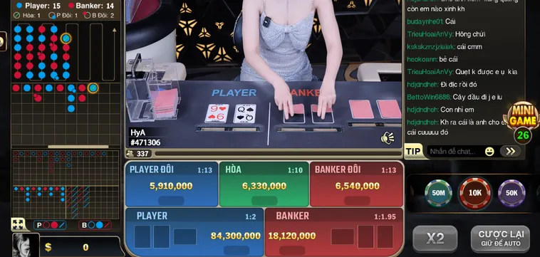 Baccarat BigWin Livestream Tại B52 Club Đỉnh Cao Cơ Hội Chiến Thắng Khổng Lồ