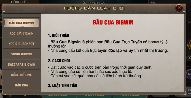 Khám Phá Thế Giới Bầu Cua BigWin Livestream Tại B52 Club Đầy Hứng Khởi