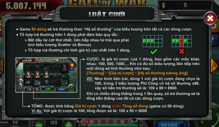 Khám Phá Siêu Phẩm Nổ Hũ Call Of War Tại B52 Club Thắng Lớn Mỗi Ngày