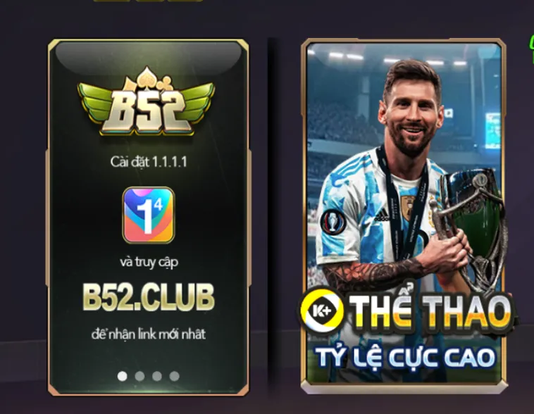 Trải Nghiệm Cá Cược K Thể Thao Tại B52 Club Tỷ Lệ Thắng Cược Cực Cao