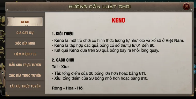 Trải Nghiệm Keno Tại B52 Club Sân Chơi Của Những Con Số May Mắn