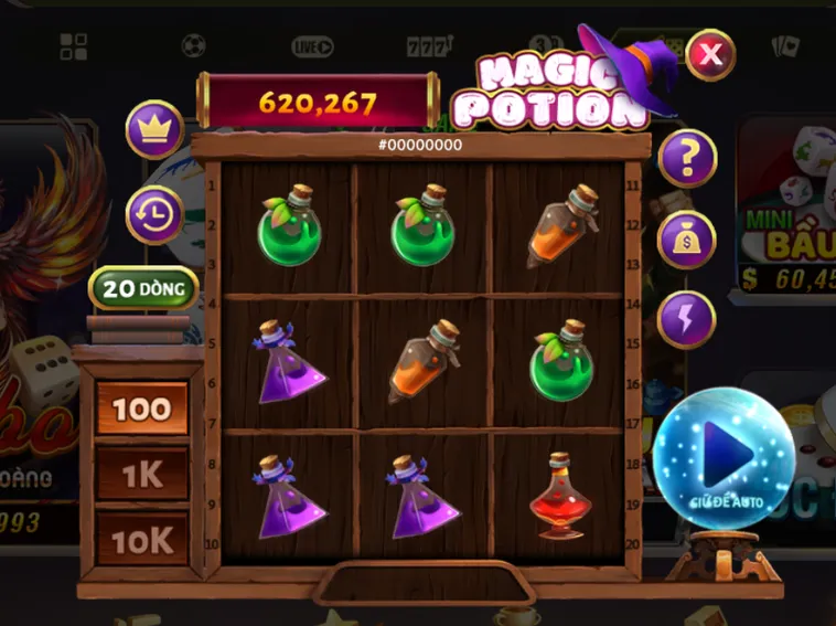 Chinh Phục Thế Giới Phép Thuật Với Minigame Magic Potion Tại B52 Club Đỉnh Cao