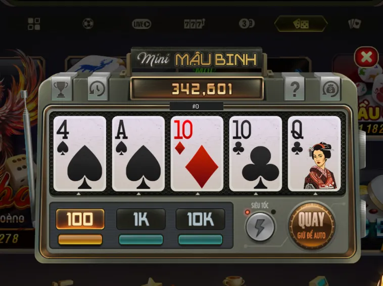 Khám Phá Thế Giới Minigame Mini Mậu Binh Tại B52 Club Đẳng Cấp Nhất