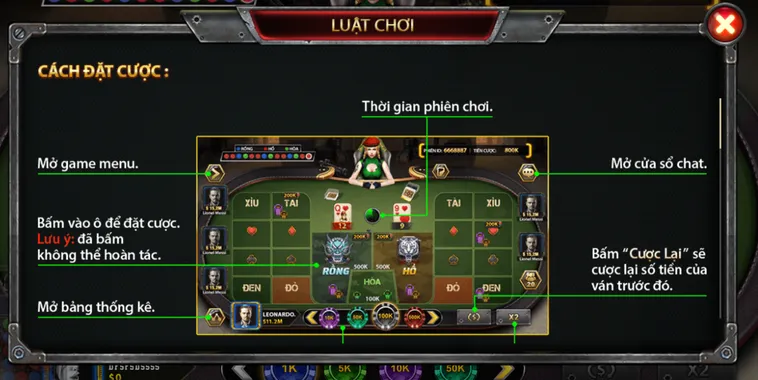 Trải Nghiệm Đẳng Cấp Với Tựa Game Rồng Hổ Tại B52 Club Đầy Kịch Tính