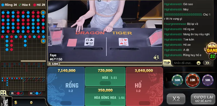 Rồng Hổ BigWin Livestream Tại B52 Club Cơ Hội Thắng Lớn Mỗi Ngày