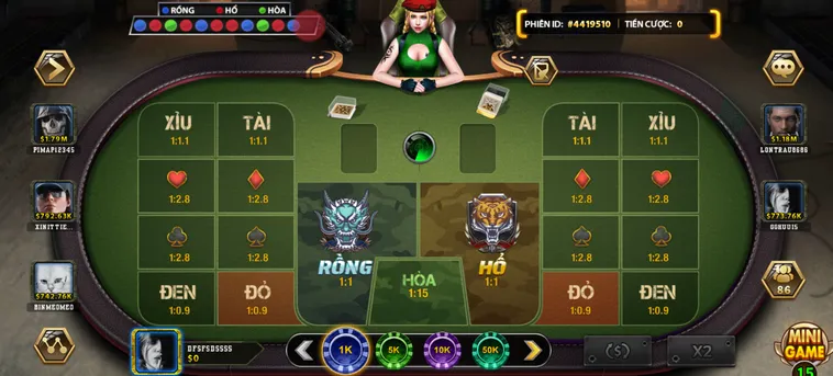 Trải Nghiệm Đẳng Cấp Với Tựa Game Rồng Hổ Tại B52 Club Đầy Kịch Tính