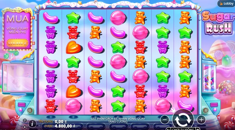Chinh Phục Thế Giới Kẹo Ngọt Với Nổ Hũ Sugar Rush Tại B52 Club Đỉnh Cao