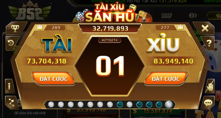 Casino Tài Xỉu Tại B52 Club Đẳng Cấp Trò Chơi Xúc Xắc Đỉnh Cao