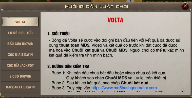 Chinh Phục Đỉnh Cao Bóng Đá Volta MD5 Tại B52 Club Với Thưởng Lớn